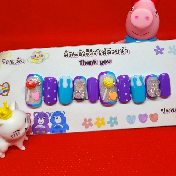 Gel Nail Stick on (hamdmade) - Picture 3 of 17